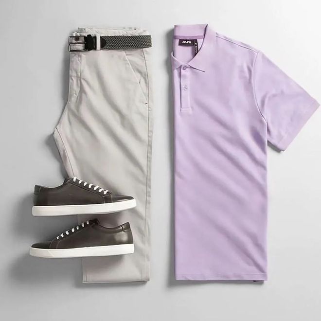 pg电子网男生“polo衫”怎么穿才不油腻？这3套搭配年轻帅