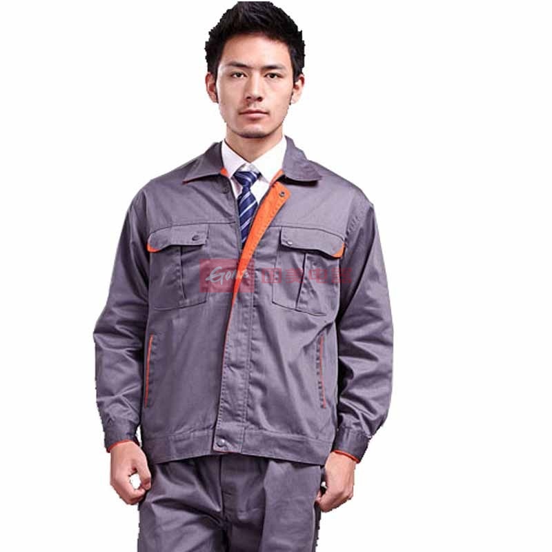pg电子官方网站男工厂干活衣服春秋纯棉耐磨弹力工装 工作服套